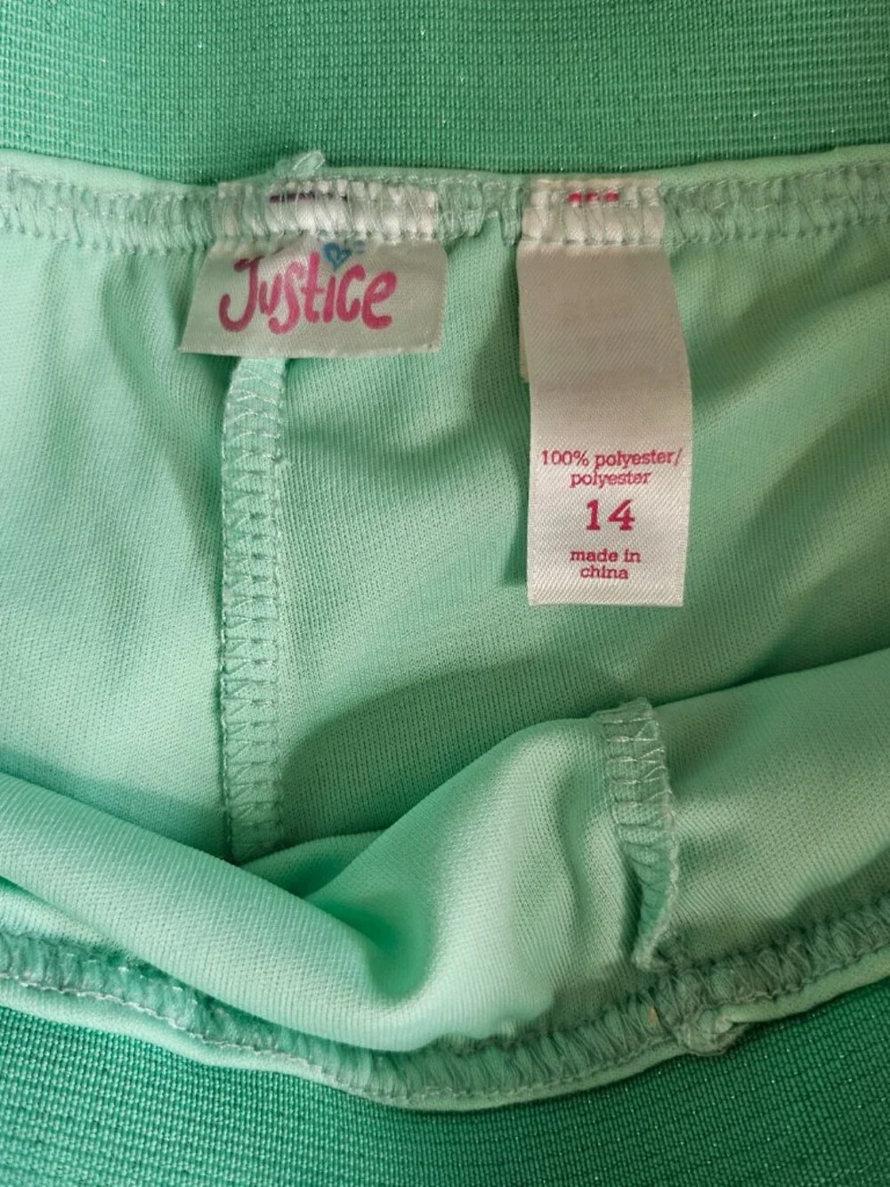 Justice Sequin Skort | Seafoam Green | Girls 14 | runDisney Disneybound